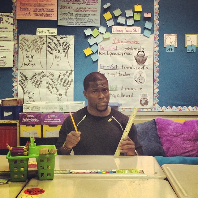 Is he smarter than a fifth grader? Photo Credit: Kevin Hart Instagram