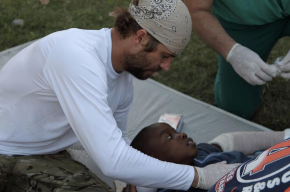 Paul Walker in Haiti in 2010. Photo credit: Paul Walker Facebook page