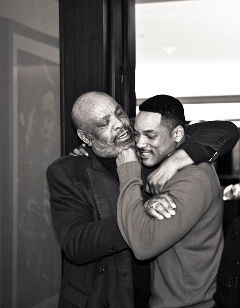 James & Will having fun at the lunch date in 2011 to benefit Sweet Blackberry. Image Credit: Sweet Blackberry.org