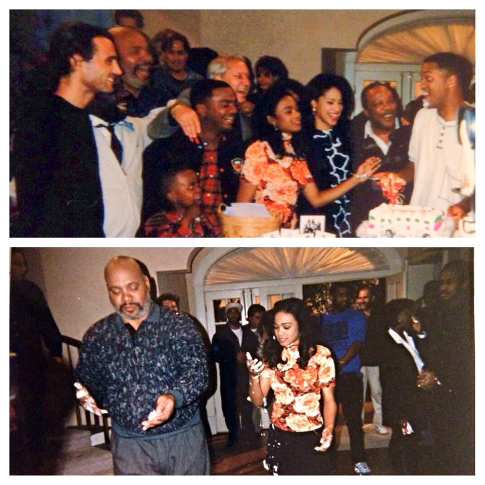 Fresh Prince cast shooting final episode. Photo Credit: Tatyanna Ali Facebook page