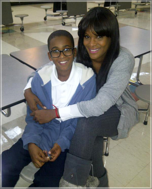 Tameka Raymond with son Kile.  Photo Credit: Kile's World Foundation