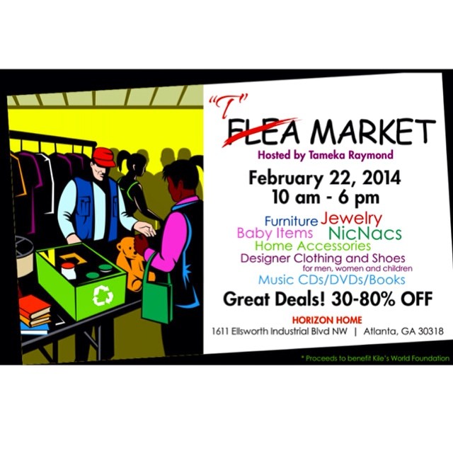 T-market flier. 80% discount on furniture...girl, bye Photo Credit: Tameka Raymond IG