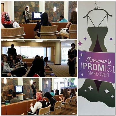 Alicia giving ladies style tips. Image Courtesy: Facebook