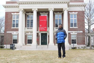 "Harvard is smaller than I thought it would be." Image Courtesy: Instagram