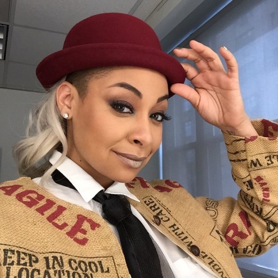 I tip my hat to Raven-Symone's unique take on her roots. Image Courtesy: Instagram