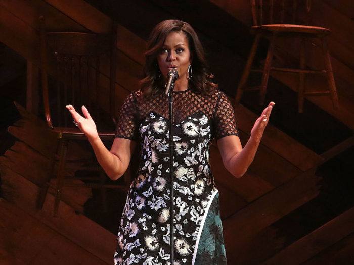 Michelle Obama Helps Broadway Shine A Light On Girls' Global Education